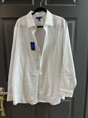 Apt. 9 Men's White Button-Down Dress Shirt